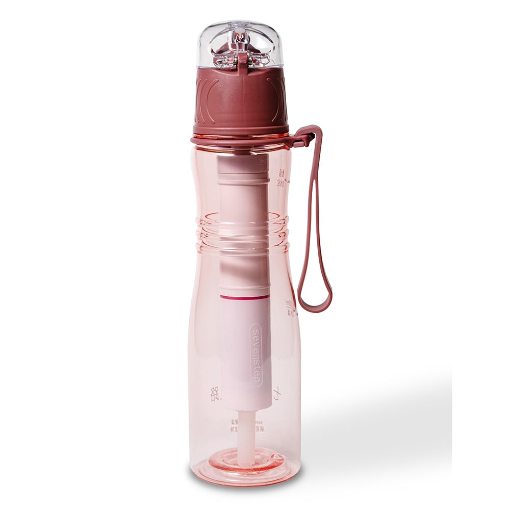 Sevenstep Water Filter Bottle (Orange)