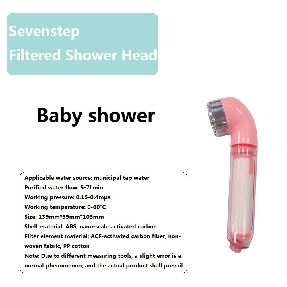 Filtered Shower Head Baby Shower