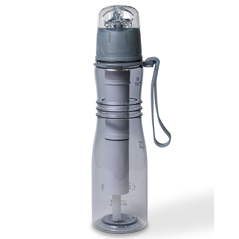 Sevenstep Water Filter Bottle (Gray)