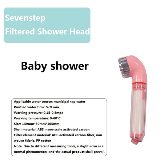 Filtered Shower Head Baby Shower